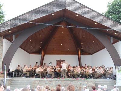 Konzert der  Militärmusik - Konzert der Militärmusik.  Mittwoch den 25. Juli