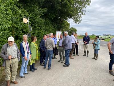 Besuch Seiner Königlichen Hoheit des Großherzogs