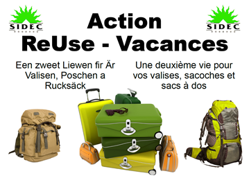 Action ReUse - Vacances - Actualités