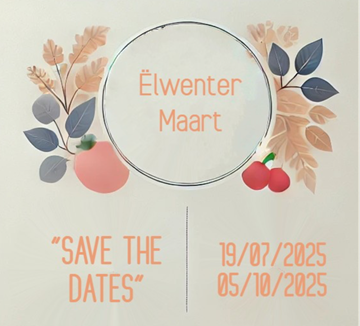 Ëlwenter Maart 19.07.2025 - Actualités
