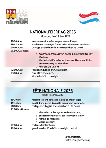 Nationalfeiertag 2026 - News